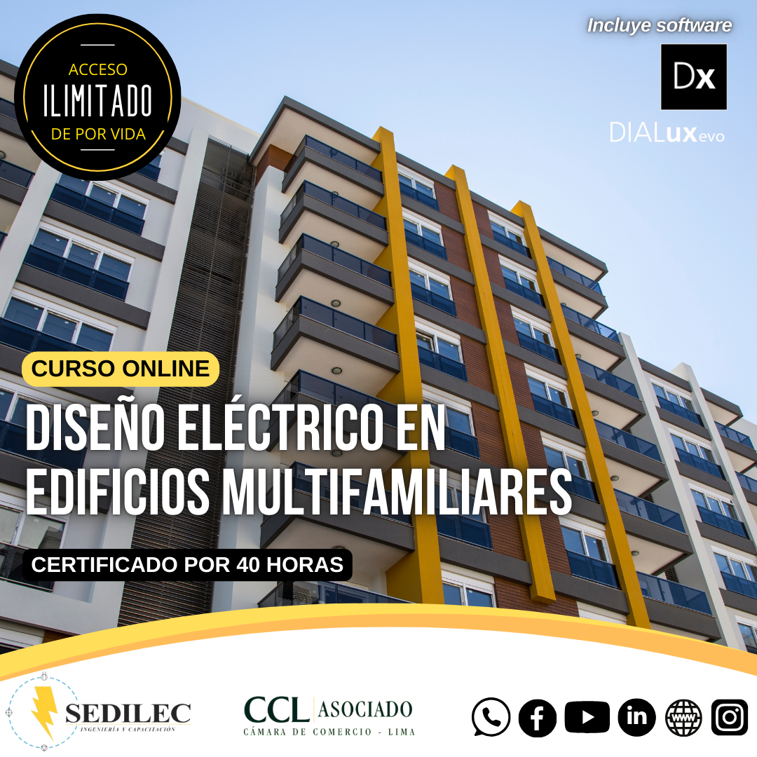 DISEÑO DE INSTALACIONES ELÉCTRICAS EN EDIFICIOS MULTIFAMILIARES