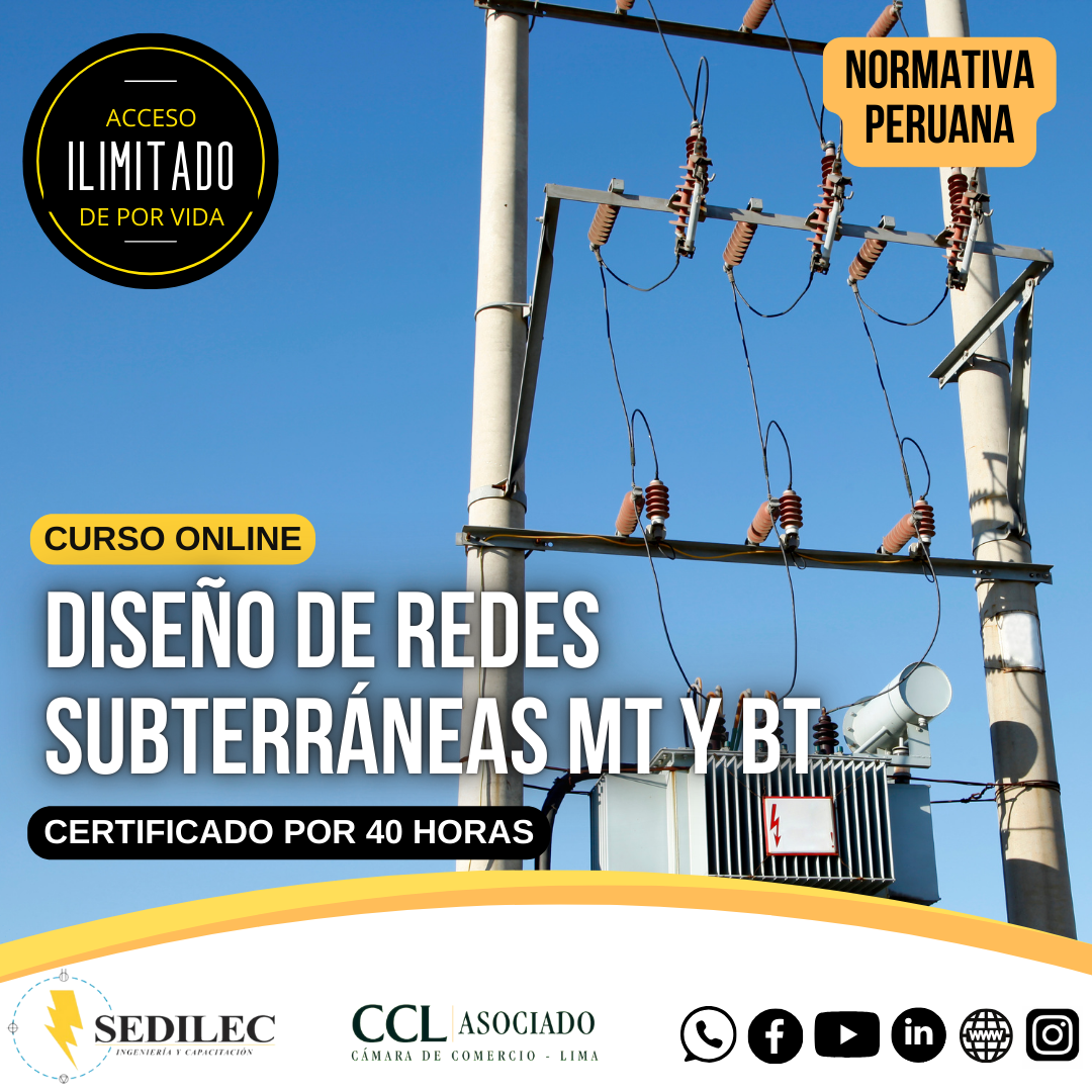 DISEÑO ELÉCTRICO EN REDES SUBTERRÁNEAS BAJA Y MEDIA TENSIÓN