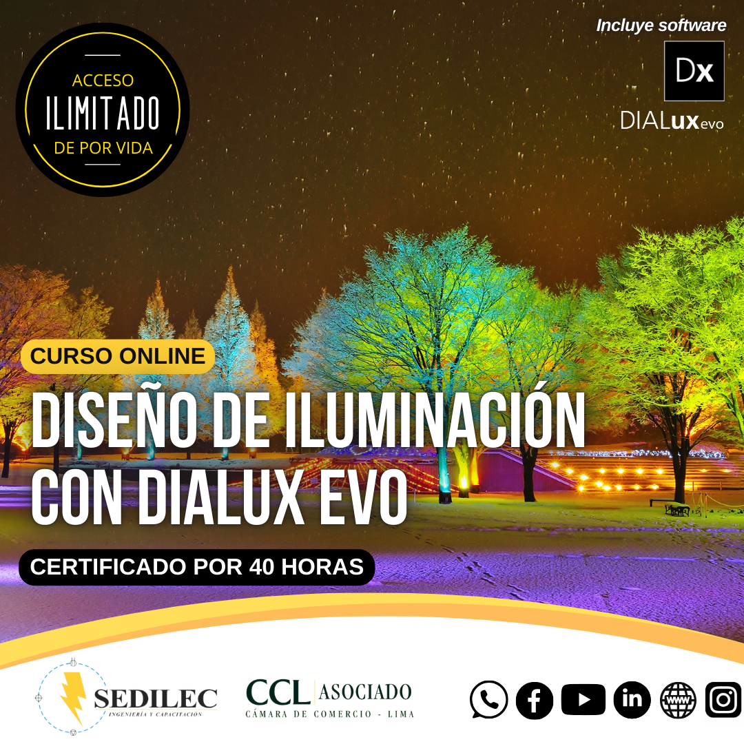 DISEÑO DE ILUMINACIÓN CON DIALUX EVO