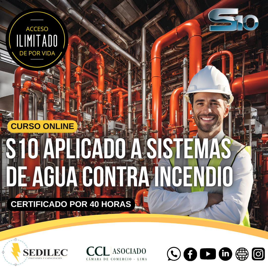 S10 APLICADO A SISTEMAS DE AGUA CONTRA INCENDIO