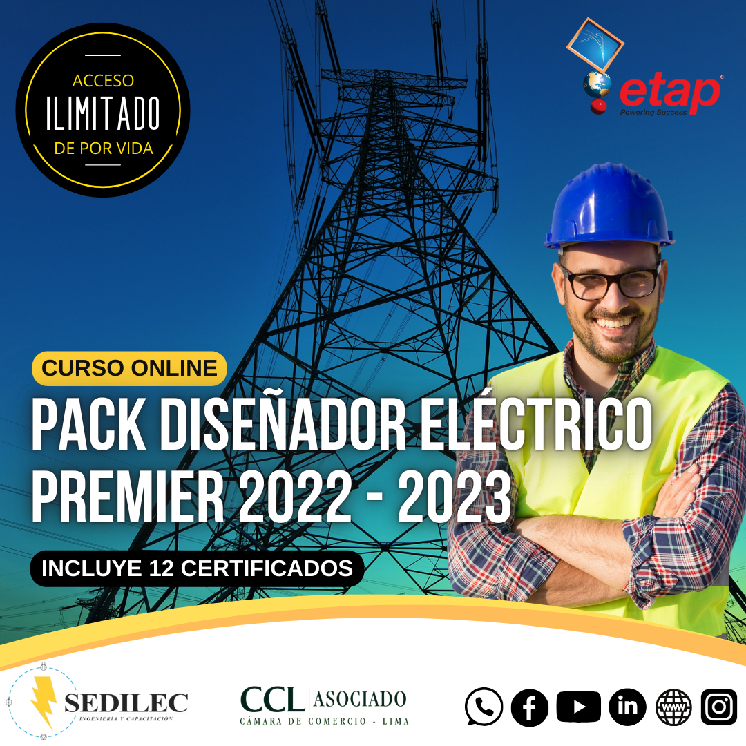 PACK DISEÑADOR ELÉCTRICO PREMIER 2022 – 2023