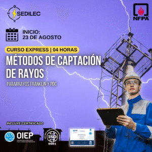 CURSO EXPRESS | MÉTODOS DE CAPTACIÓN DE RAYOS