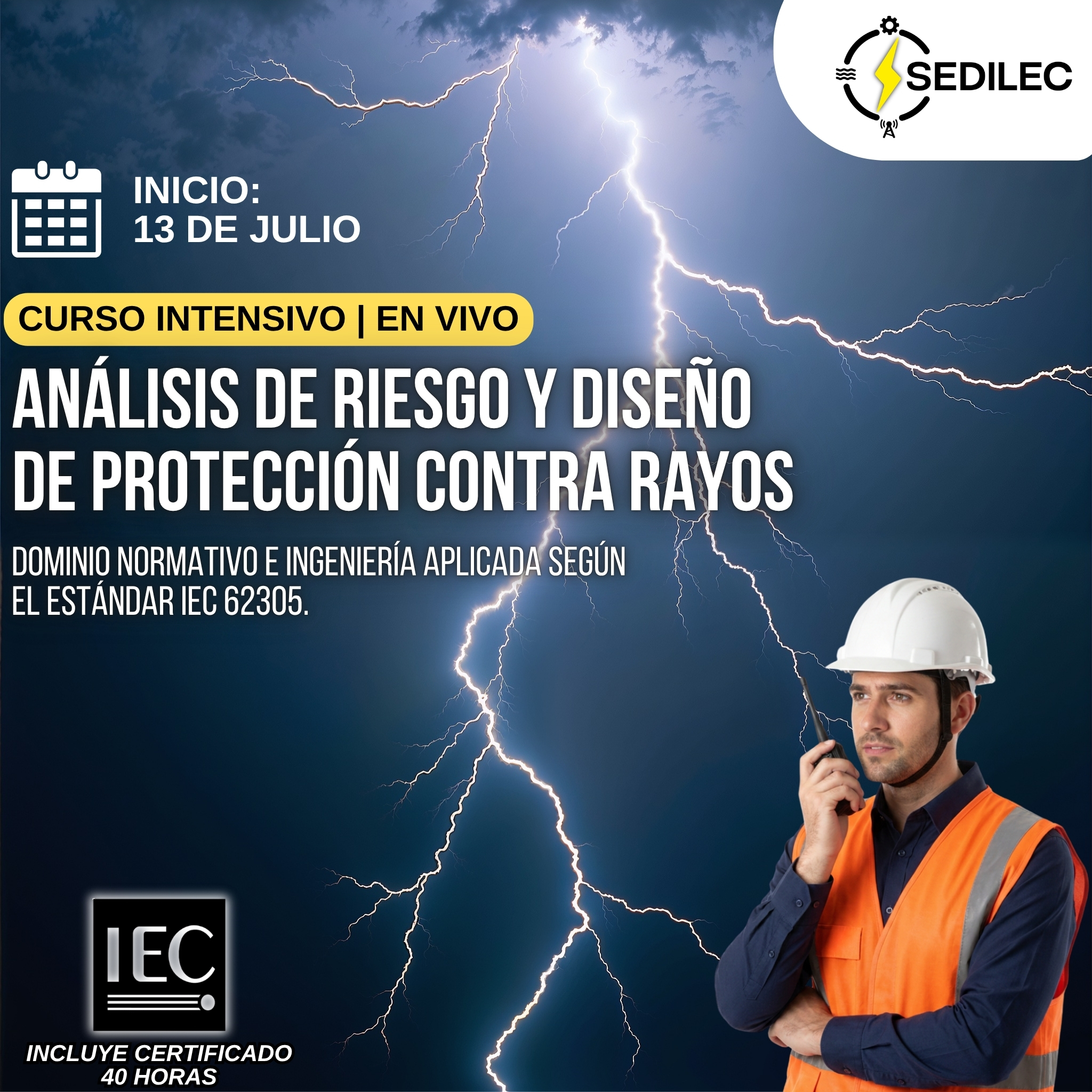 Análisis de Riesgo y Diseño de Protección Contra Rayos – IEC 62305